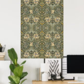 William Morris Honeysuckle Design Poster (Thuiskantoor)