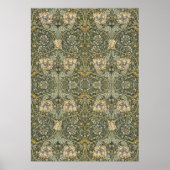 William Morris Honeysuckle Design Poster (Voorkant)
