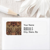 William Morris Honeysuckle English Floral Design Etiket (Insitu)