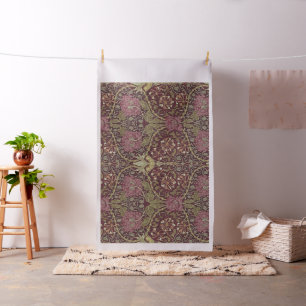 William Morris, Honeysuckle, floral. patroon, kuns Stof