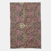 William Morris, Honeysuckle, floral. patroon, kuns Theedoek (Verticaal)