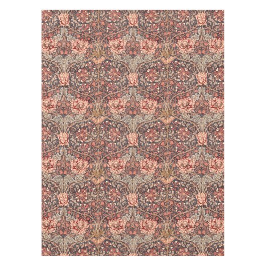 William Morris Honeysuckle Floral Pattern Tafelkleed (Voorkant)