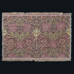 William Morris, Honeysuckle, floreel. patroon, kun Deken<br><div class="desc">William Morris,  Honeysuckle,  floraal. patroon,  art nouveau,  ,  mooi,  belle époque,  Victoriaans,  trendy,  modern, </div>