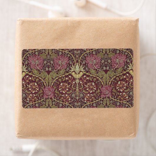 William Morris, Honeysuckle, floreel. patroon, kun Etiket (Insitu)