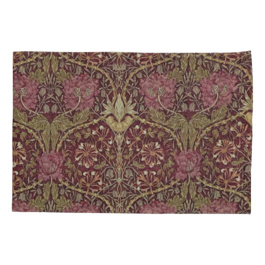 William Morris, Honeysuckle, floreel. patroon, kun Kussensloop (Achterkant)