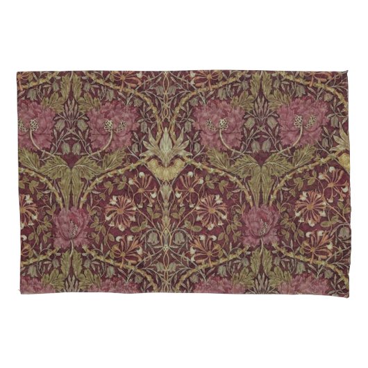 William Morris, Honeysuckle, floreel. patroon, kun Kussensloop (Voorkant)