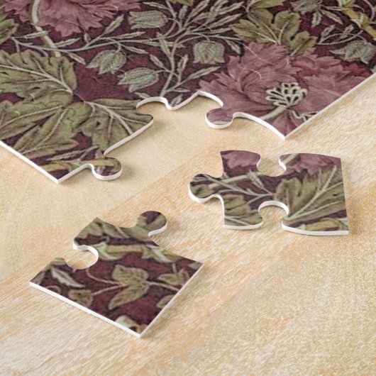 William Morris, Honeysuckle, floreel. patroon, kun Legpuzzel (Zijkant)