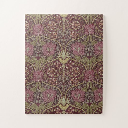 William Morris, Honeysuckle, floreel. patroon, kun Legpuzzel (Verticaal)