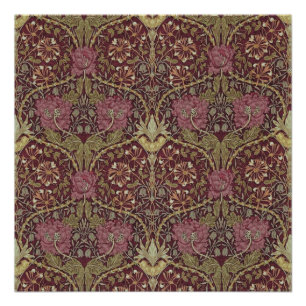 William Morris, Honeysuckle, floreel. patroon, kun Perfect Poster