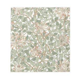 William Morris Honeysuckle Flower Wallpaper Notitieblok