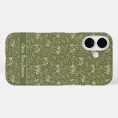 William Morris  Honeysuckle Flowers Green Case-Mate iPhone Case (Achterkant (horizontaal))