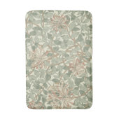 William Morris Honeysuckle Green Floral Badmat (Voorkant Verticaal)