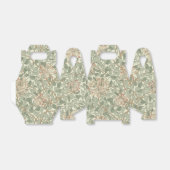 William Morris Honeysuckle Green Floral Bedankdoosjes (Uitgevouwen)