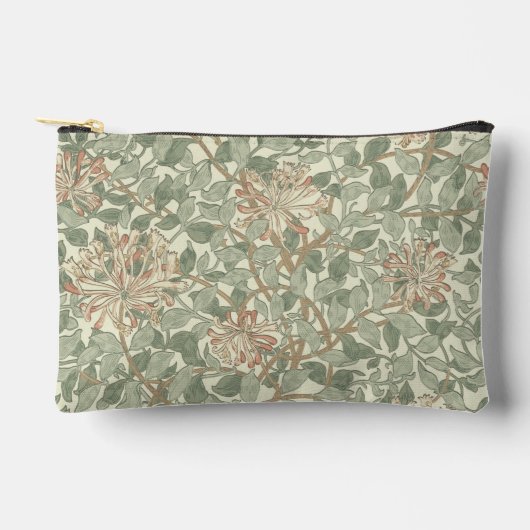 William Morris Honeysuckle Green Floral Etui (Voorkant)