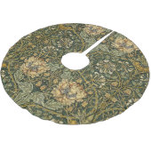 William Morris Honeysuckle Green Floral Kerstboom Rok (Gekanteld)