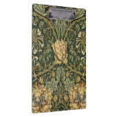 William Morris Honeysuckle Green Floral Klembord (Rechts)