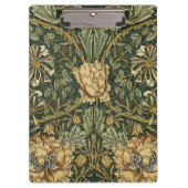 William Morris Honeysuckle Green Floral Klembord (Voorkant)