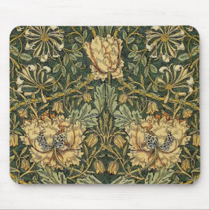 William Morris Honeysuckle Green Floral Muismat
