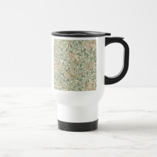 William Morris Honeysuckle Green Floral Reisbeker