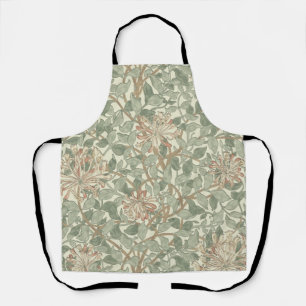 William Morris Honeysuckle Green Floral Schort