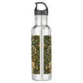William Morris Honeysuckle Green Floral Waterfles (Achterkant)