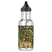 William Morris Honeysuckle Green Floral Waterfles (Rechts)