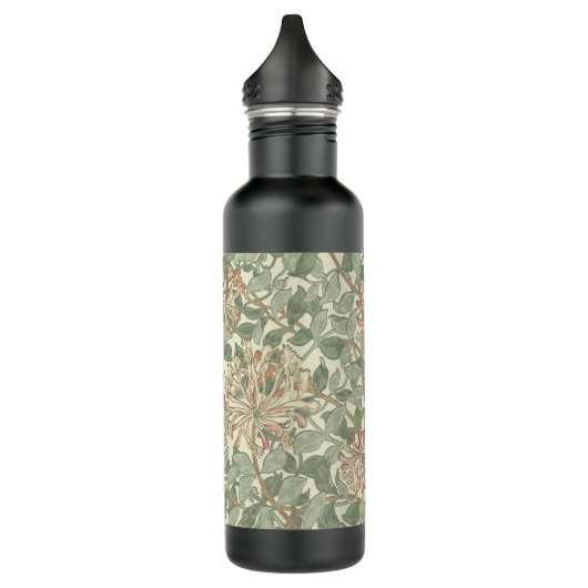 William Morris Honeysuckle Green Floral Waterfles (Links)