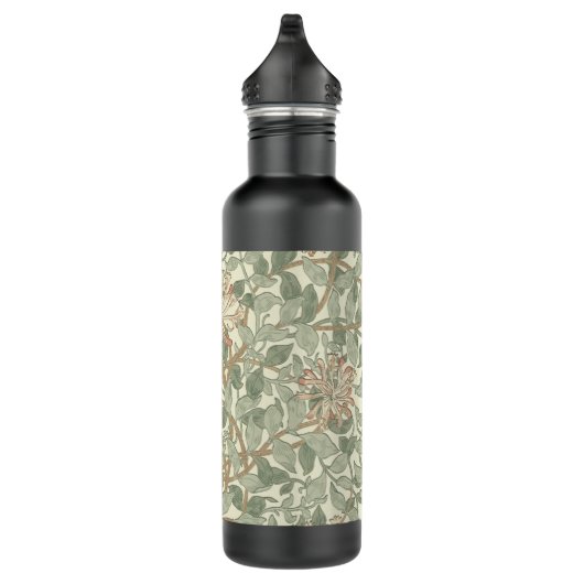 William Morris Honeysuckle Green Floral Waterfles (Rechts)