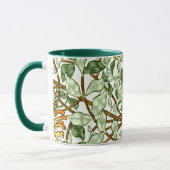 William Morris - Honeysuckle in Green en Gold Mok (Links)
