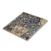 William Morris Honeysuckle  Pastel Tegeltje (Zijkant)