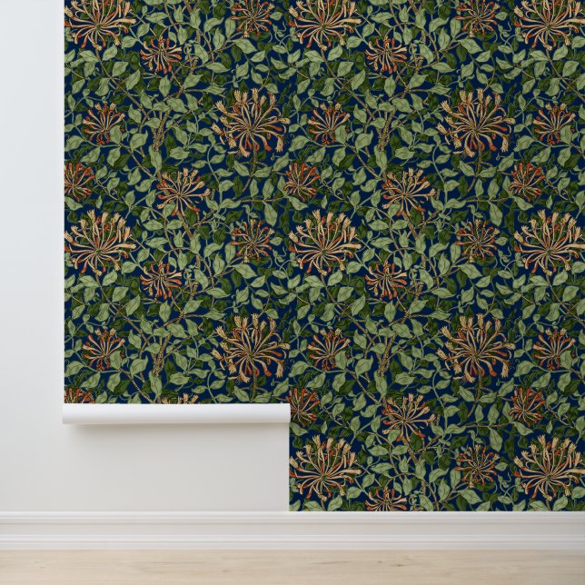 William Morris  Honeysuckle Pattern Behang (Applicatie)