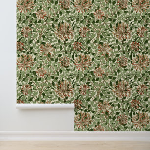 William Morris  Honeysuckle Pattern Behang