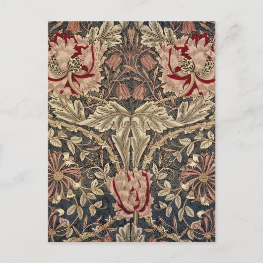 William Morris Honeysuckle  Pattern Briefkaart (Voorkant)