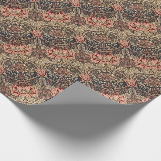 William Morris Honeysuckle  Pattern Cadeaupapier (Hoek)