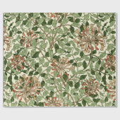 William Morris  Honeysuckle Pattern Cadeaupapier (Vlak)