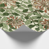 William Morris  Honeysuckle Pattern Cadeaupapier (Hoek)
