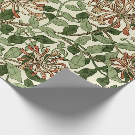 William Morris  Honeysuckle Pattern Cadeaupapier (Hoek)