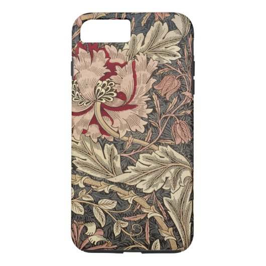 William Morris Honeysuckle  Pattern Case-Mate iPhone Case (Achterkant)