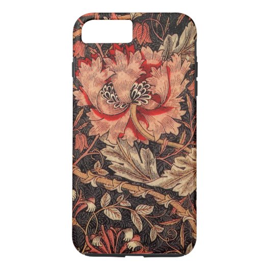 William Morris Honeysuckle Pattern Case-Mate iPhone Case (Achterkant)