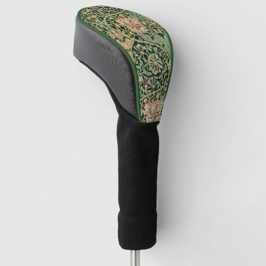 William Morris Honeysuckle Pattern Golfheadcover (Schuin)