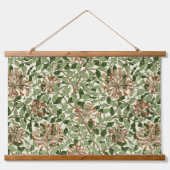 William Morris Honeysuckle Pattern Hangend Wandkleed (Voorkant)