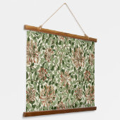 William Morris Honeysuckle Pattern Hangend Wandkleed (Gebogen)
