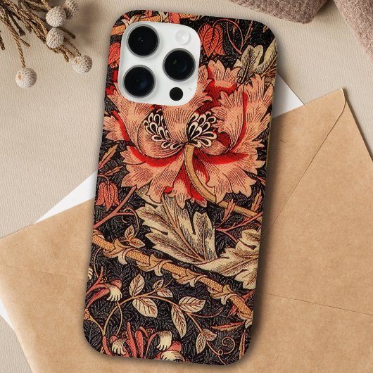 William Morris Honeysuckle Pattern iPhone Hoesje