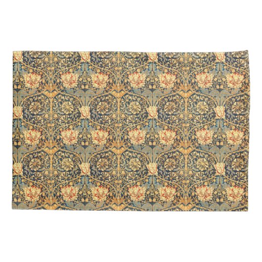 William Morris Honeysuckle Pattern Kussensloop (Achterkant)