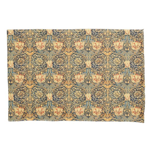 William Morris Honeysuckle Pattern Kussensloop (Voorkant)