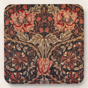 William Morris Honeysuckle Pattern Onderzetter