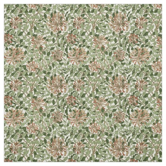 William Morris  Honeysuckle Pattern Stof (Swatch)
