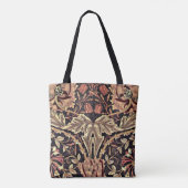 William Morris, Honeysuckle pattern, Tote Bag (Achterkant)