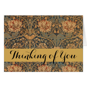 William Morris Honeysuckle Rich Wallpaper