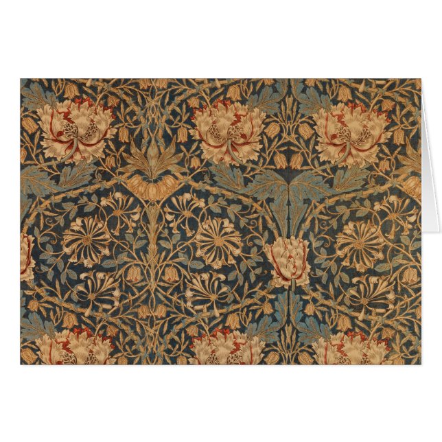 William Morris Honeysuckle Rich Wallpaper (Voorkant Horizontaal)